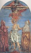 Andrea del Castagno The Trininty with Saints oil painting